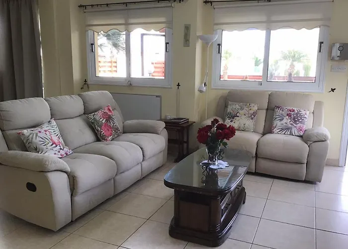 Villa Carolyn Is A Luxury 4-bedroom With Private Pool In Agia Napa